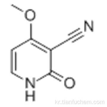 4- 메 톡시 -2- 옥소 -1,2- 다이 하이드로 - 피리딘 -3- 카보 니트릴 CAS 21642-98-8